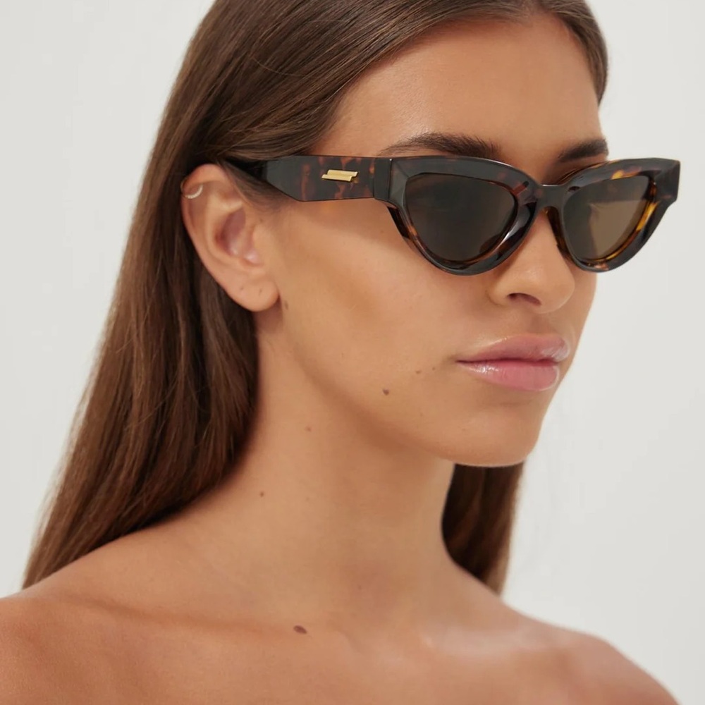 Bottega Veneta Eyewear Sharp Cat Eye BV1249S Sunglasses